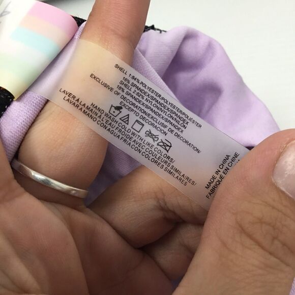 Raisins Printed Slide Bra Bikini Set With Fringe E - Picture 6 of 7